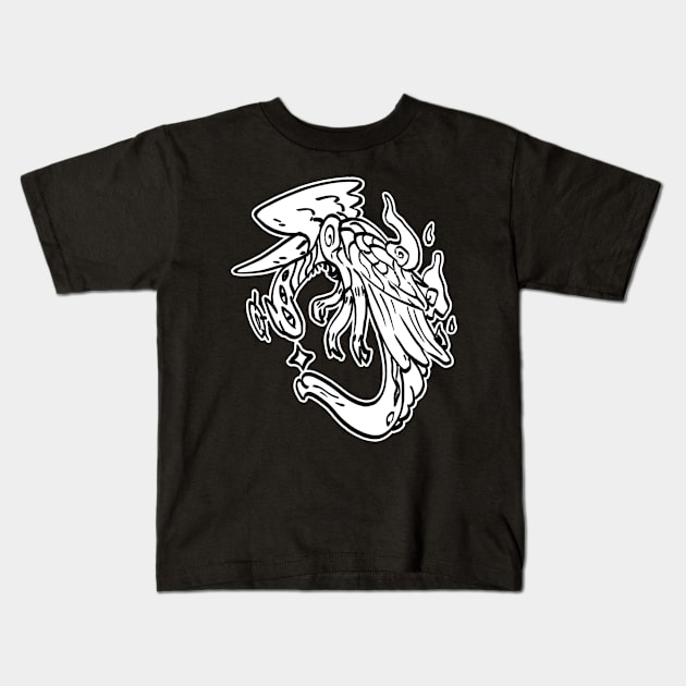 Heavenly Beast Kids T-Shirt by squidego